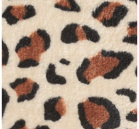 Fleece-Stoff "Leopard"