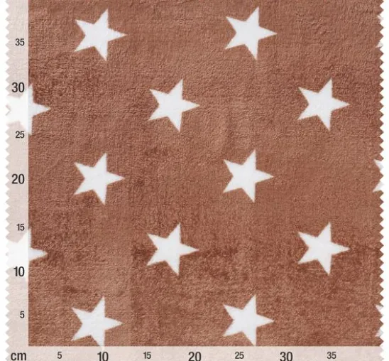 Fleece-Stoff "Sterne"