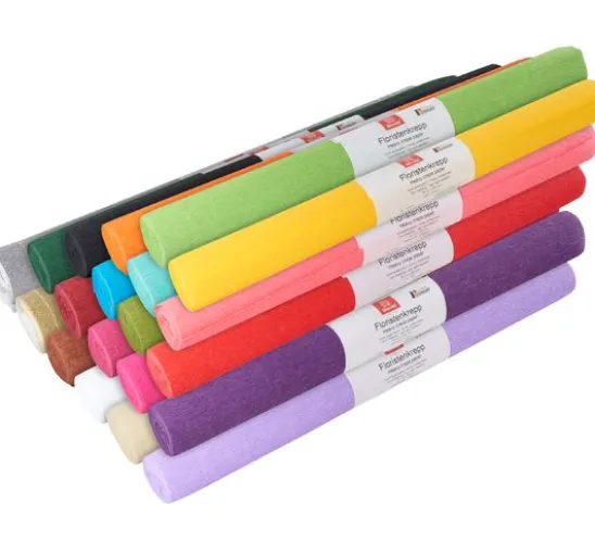 Floristen-Krepppapier, farbfest