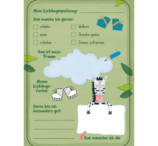 Freundebuch "Meine tierisch tollen Freunde"