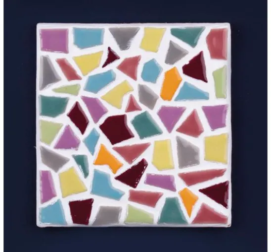 Fun Mosaik Ceramica "Regenbogenfarben"