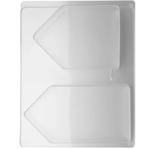 Gießform "2 Häuser", ca. 13,5 - 16,5 cm