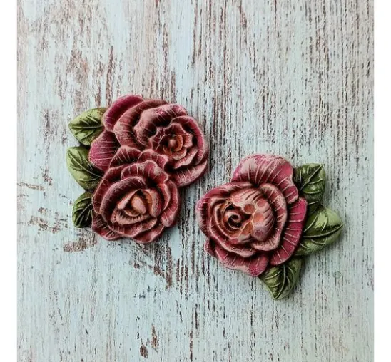 Gießform "Precious - Bilderrahmen Rosen"