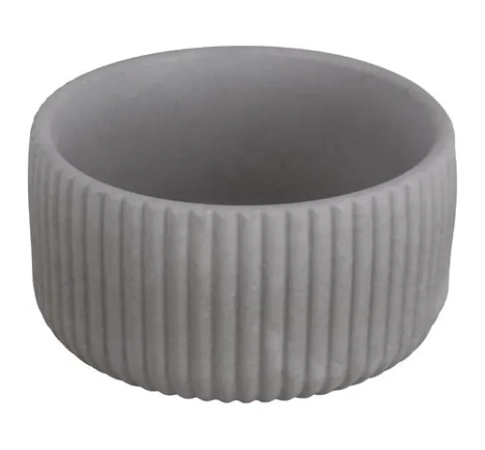 Gießform "Schale geriffelt"