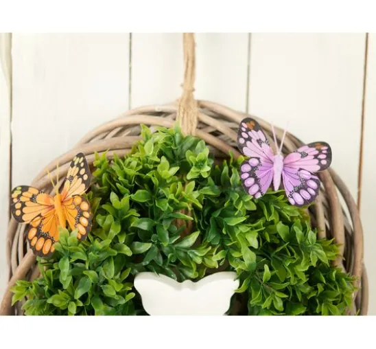 Gießform "Vogel, Schmetterling, Blume"