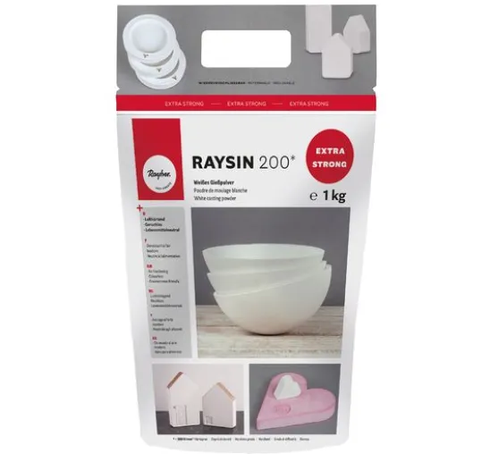 Gießpulver "Raysin 200", weiß