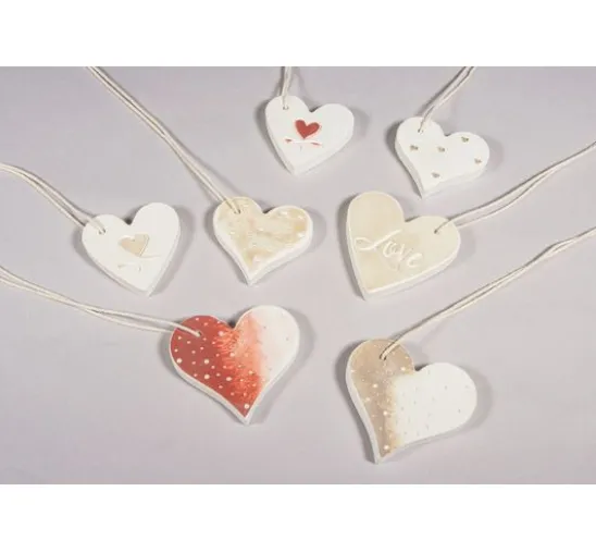 Gieß-Set Anhänger "Love", 4 Motive