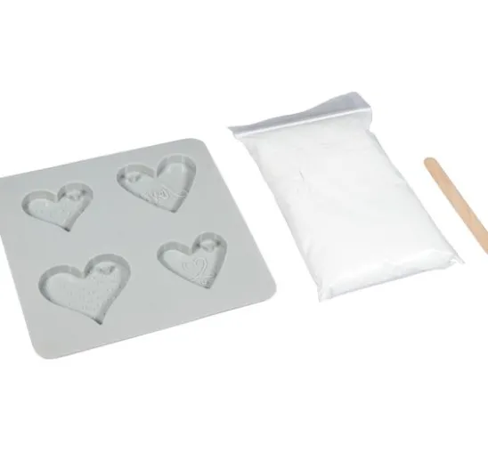 Gieß-Set Anhänger "Love", 4 Motive