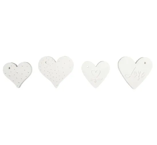 Gieß-Set Anhänger "Love", 4 Motive
