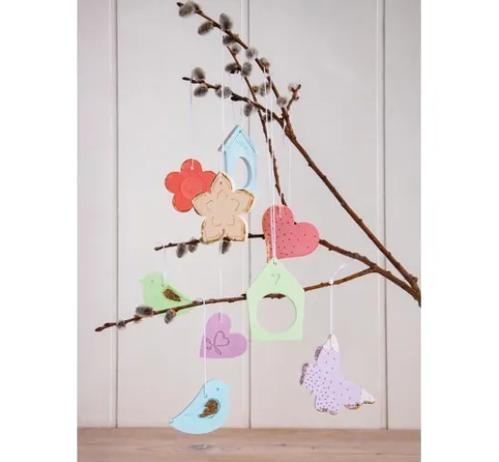 Gieß-Set Anhänger "Spring, 4 Motive"