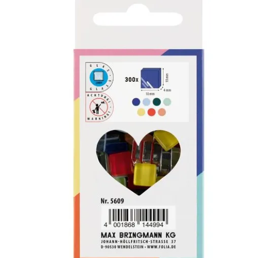 Glas-Mosaiksteine Mix, farbig sortiert