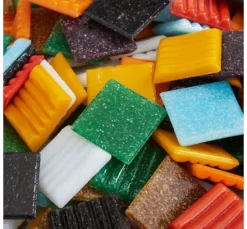 Glas-Mosaiksteine "Multicolor"