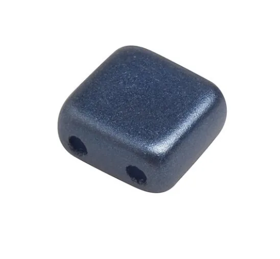 Glasperle "Quadratisch", 35 Stück