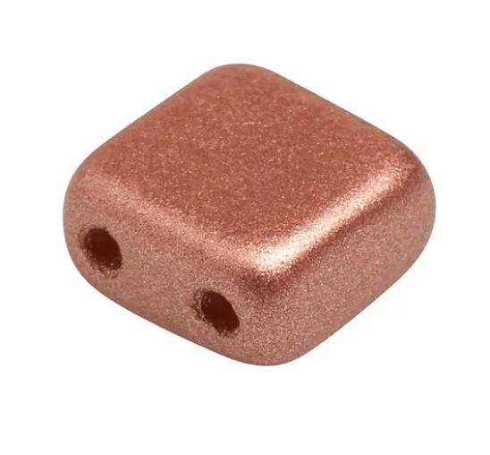 Glasperle "Quadratisch", 35 Stück