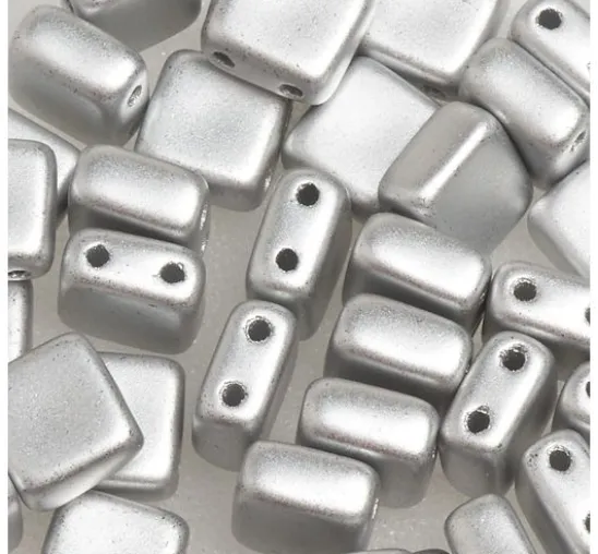 Glasperle "Quadratisch", 35 Stück