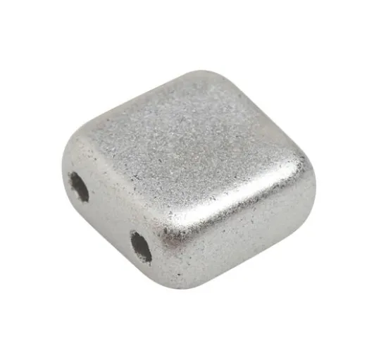 Glasperle "Quadratisch", 35 Stück