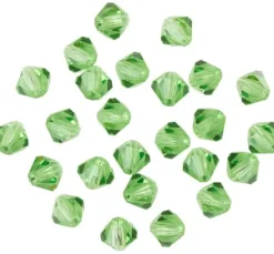 Glasschliffglitzerperlen, 4 mm