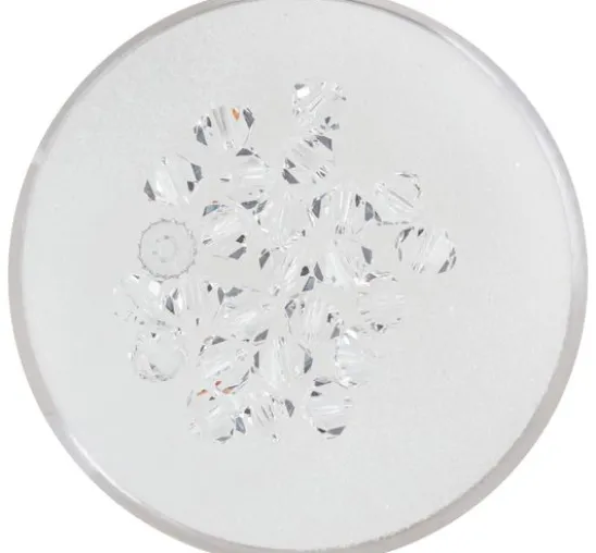 Glasschliffglitzerperlen, 4 mm