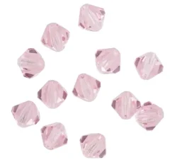 Glasschliffglitzerperlen, 6 mm