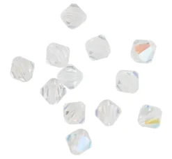 Glasschliffglitzerperlen, 6 mm