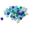 Glasschliffperlen, 8 mm, 45 Stück