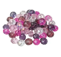Glasschliffperlen, 10 mm, 35 Stück