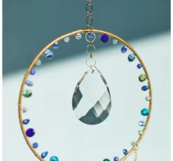 Glasschliffperle Rund, 6 mm