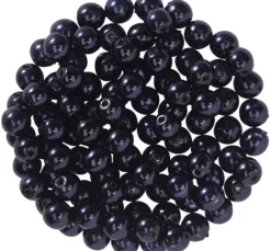 Glaswachsperlen, Ø 4 mm, 100 Stück