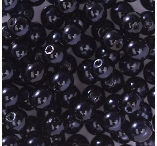 Glaswachsperlen, Ø 4 mm, 100 Stück