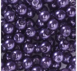 Glaswachsperlen, Ø 4 mm, 100 Stück