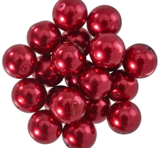 Glaswachsperlen, Ø 10 mm, 20 Stück
