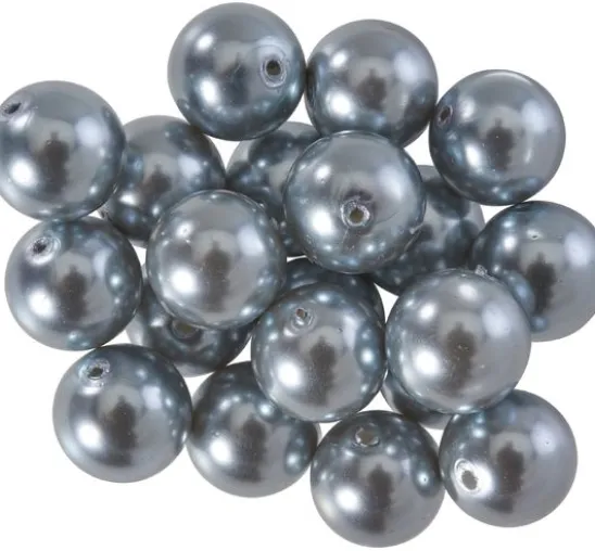 Glaswachsperlen, Ø 10 mm, 20 Stück
