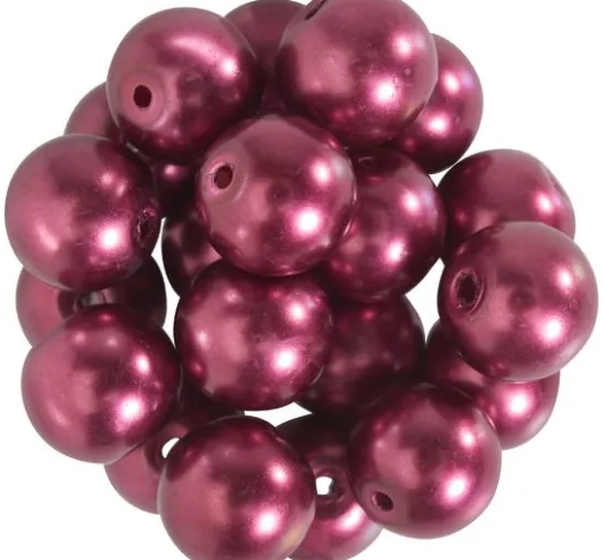 Glaswachsperlen, Ø 10 mm, 20 Stück