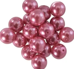 Glaswachsperlen, Ø 10 mm, 20 Stück