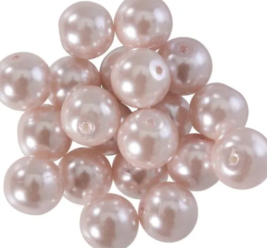 Glaswachsperlen, Ø 10 mm, 20 Stück