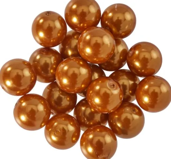Glaswachsperlen, Ø 10 mm, 20 Stück