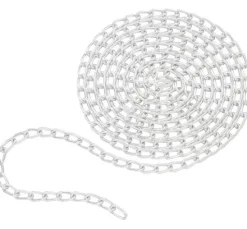 Gliederkette, 1 m, Aluminium, ca. B 3,5 x H 6 mm