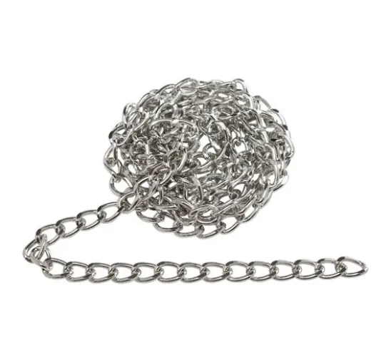 Gliederkette, 1 m, Aluminium, ca. B 6 x H 9 mm