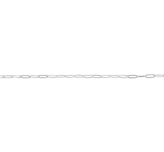 Gliederkette Paperclip geprägt