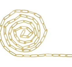 Gliederkette Paperclip geprägt