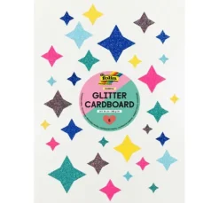 Glitterkarton Rainbow
