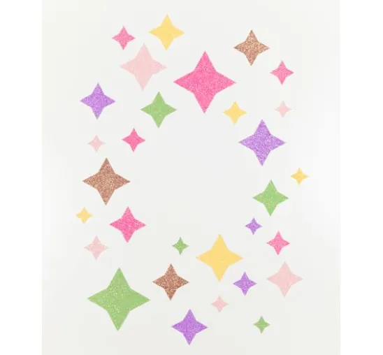 Glitterkarton Rainbow