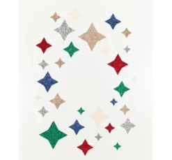 Glitterkarton Rainbow