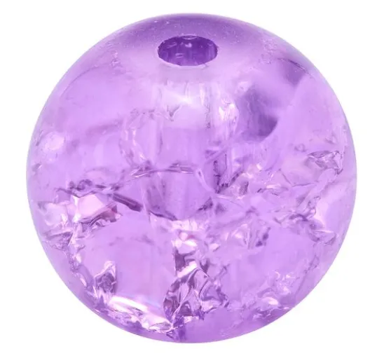 Glitzerperlen, Ø 8 mm, 20 Stück