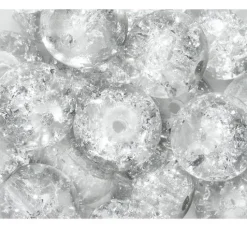 Glitzerperlen, Ø 8 mm, 20 Stück