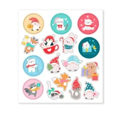 Glitzersticker-Set