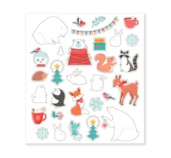 Glitzersticker-Set
