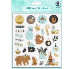 Glitzersticker-Set