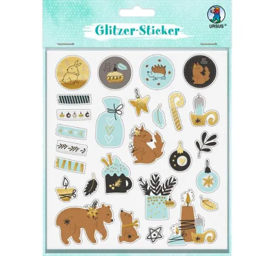 Glitzersticker-Set "Winter"