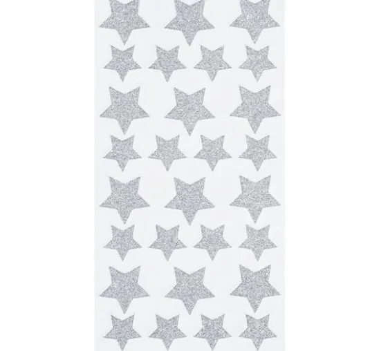 Glitzer-Sticker "Sterne"